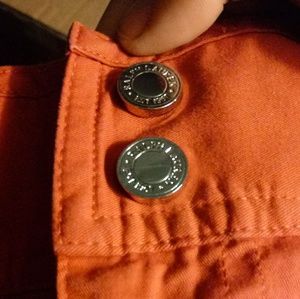 Red skirt with built in shorts